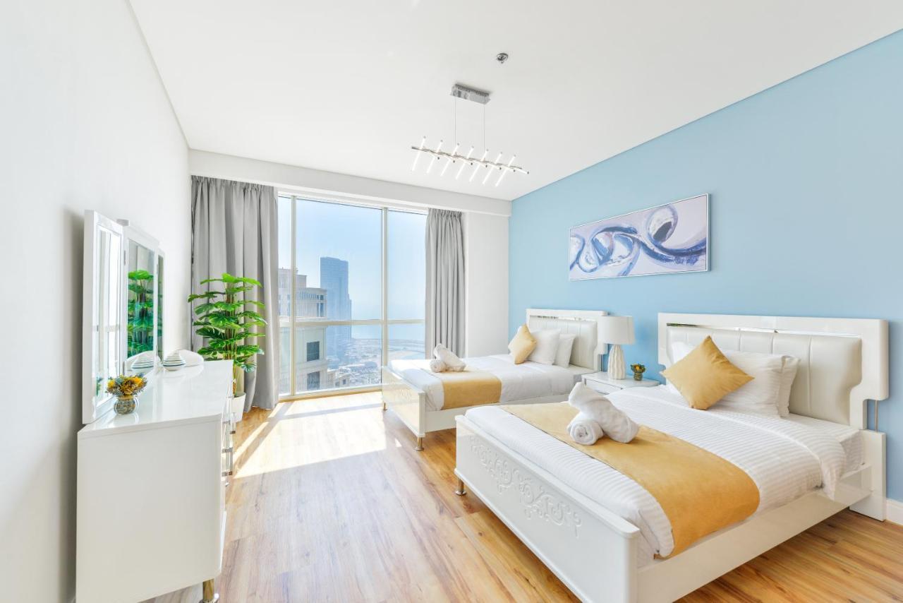 Luxury Jbr I Al Fattan Full Sea View I Free 5 Star Beach Resorts Access Dubai Dış mekan fotoğraf