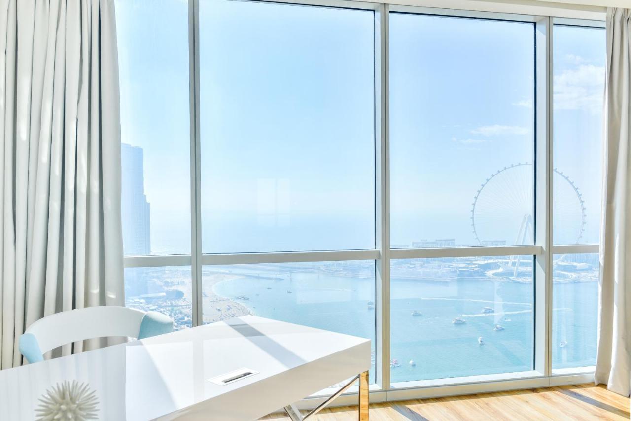 Luxury Jbr I Al Fattan Full Sea View I Free 5 Star Beach Resorts Access Dubai Dış mekan fotoğraf