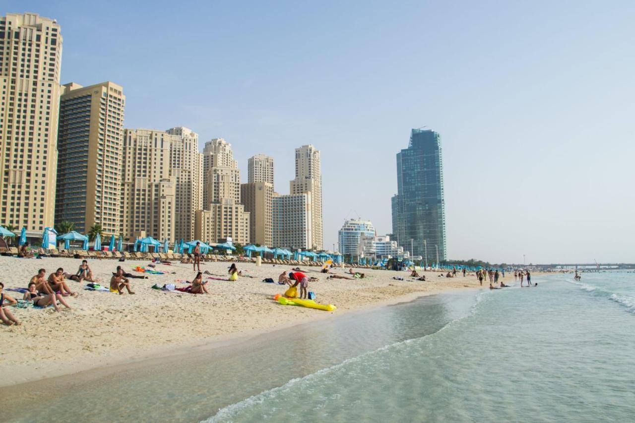 Luxury Jbr I Al Fattan Full Sea View I Free 5 Star Beach Resorts Access Dubai Dış mekan fotoğraf